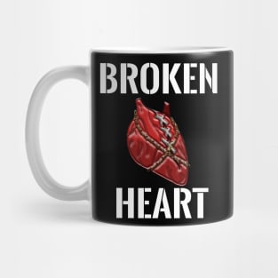 broken heart Mug